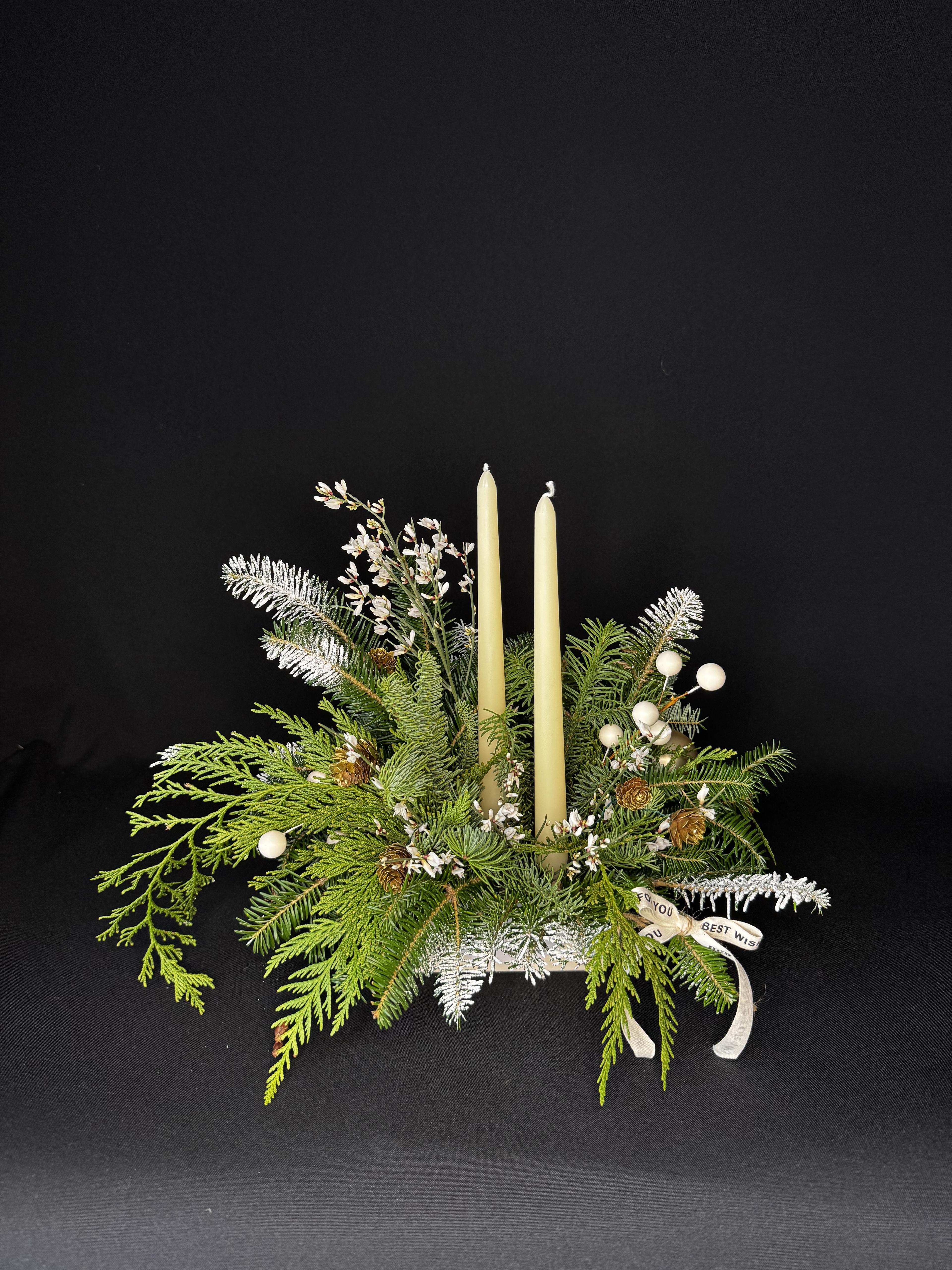 Warm Candlelight Christmas in Gold