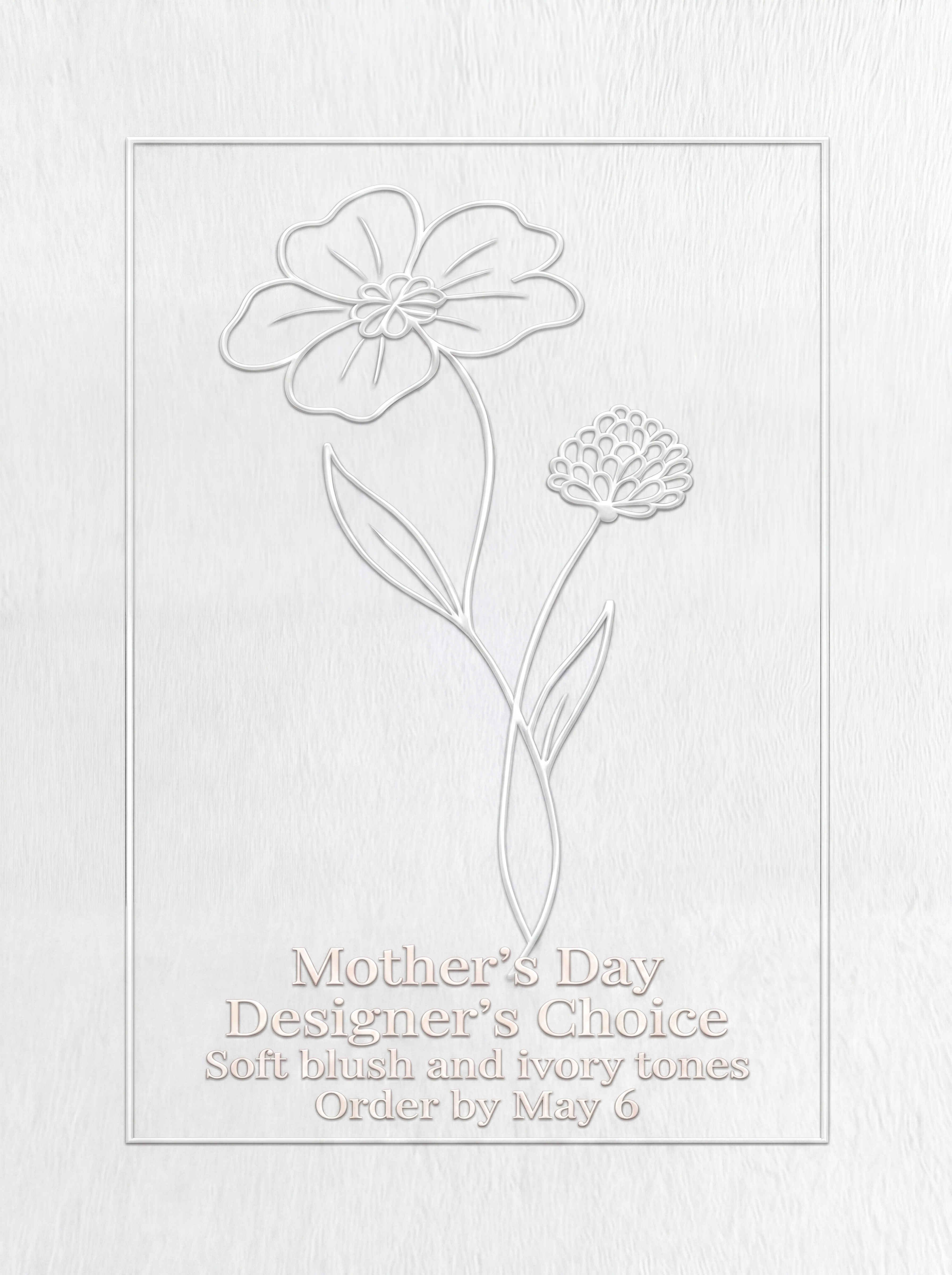 Mother’s Day Designer’s Choice Arrangement
